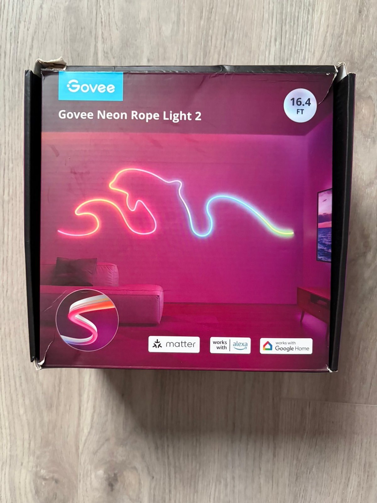 Govee neon light rope light 2, Ophalen of Verzenden, Zo goed als nieuw