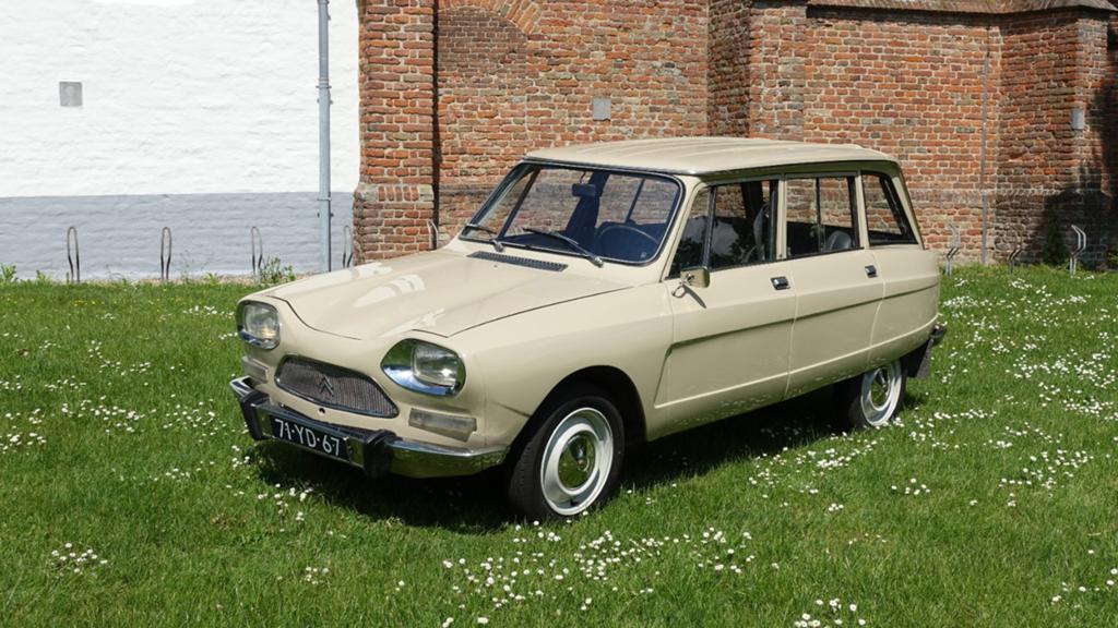 Citroën Ami 8 break 1973, Auto's, Voorwielaandrijving, 602 cc, Zwart, Citroën