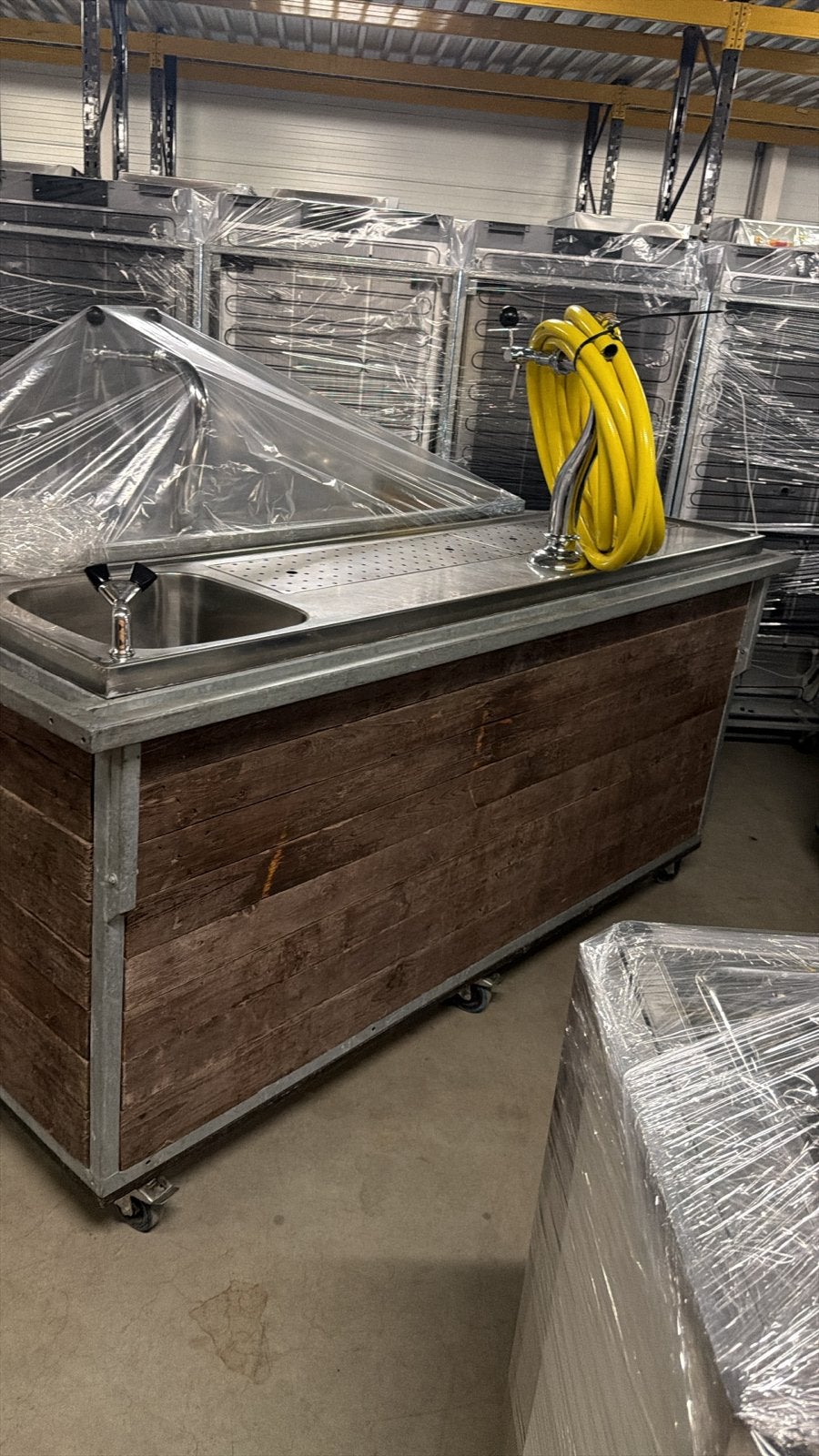 2 Mobiele Barren - Ideaal voor Evenementen, Ophalen, Gebruikt
