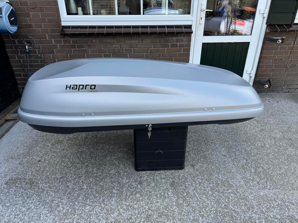 Hapro carver 5.5 MF dakkoffer, Auto diversen, Ophalen of Verzenden, Zo goed als nieuw
