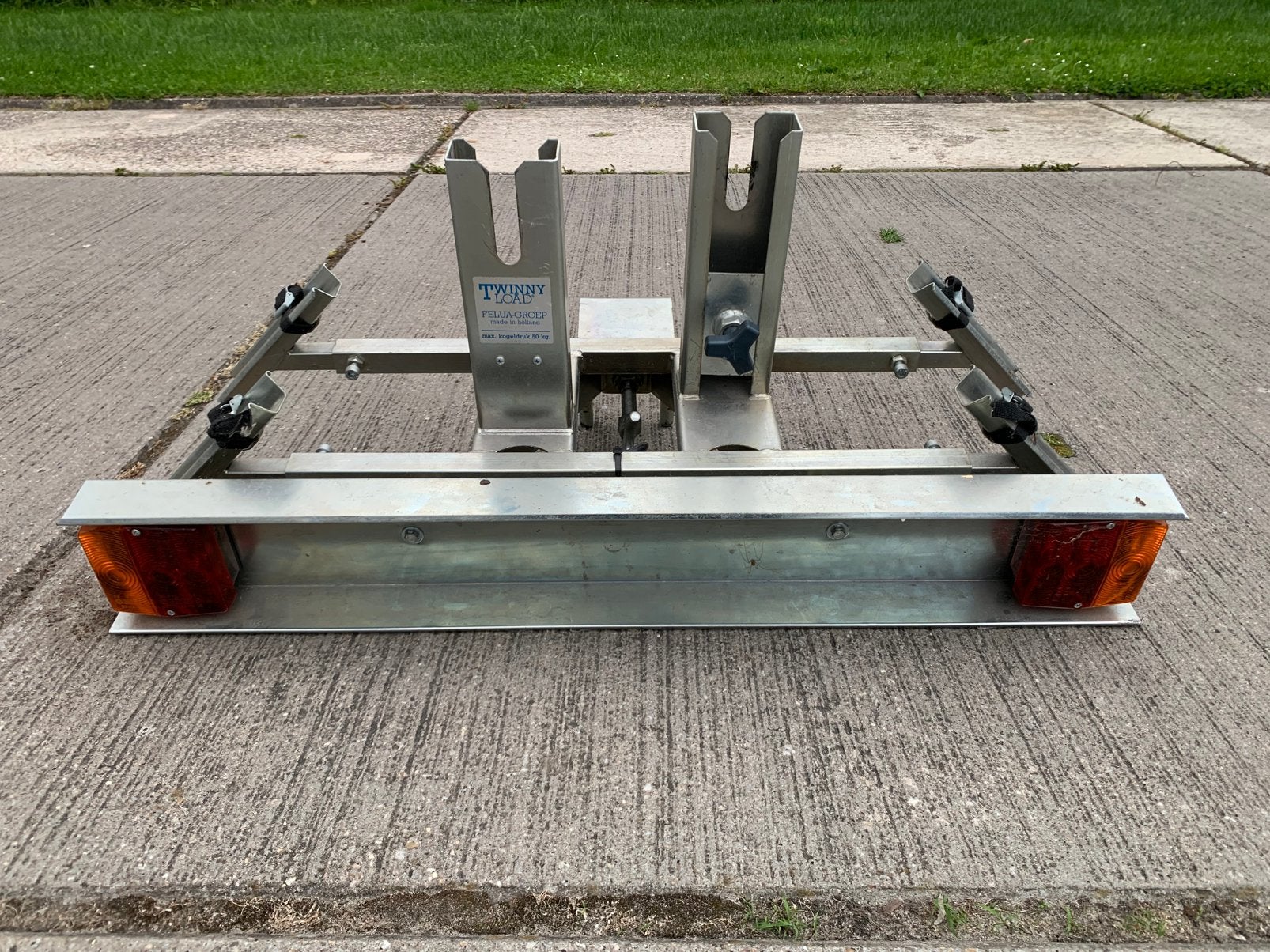 Fietsdrager Twinny Load, Ophalen, Zo goed als nieuw, Trekhaakdrager