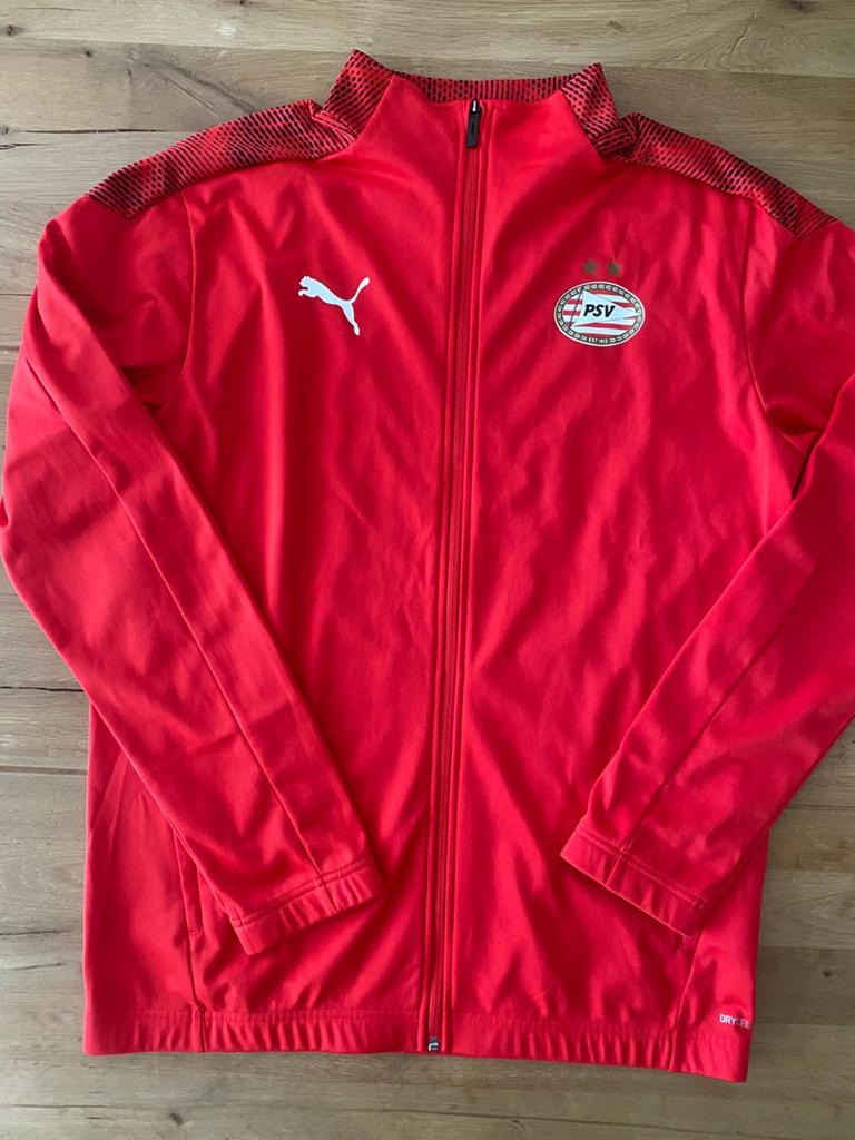 PSV trainingsjack, maat L, Ophalen of Verzenden, Zo goed als nieuw, Rood, Voetbal