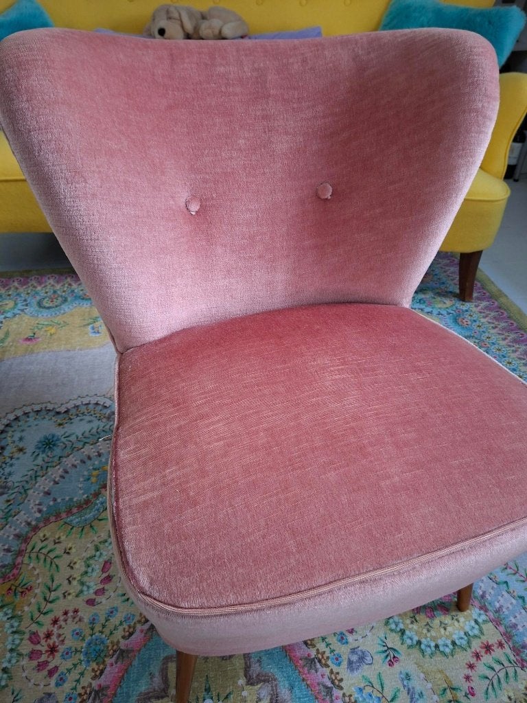 Artifort Fauteuil Theo Ruth, Ophalen, 75 tot 100 cm, Stof, 50 tot 75 cm