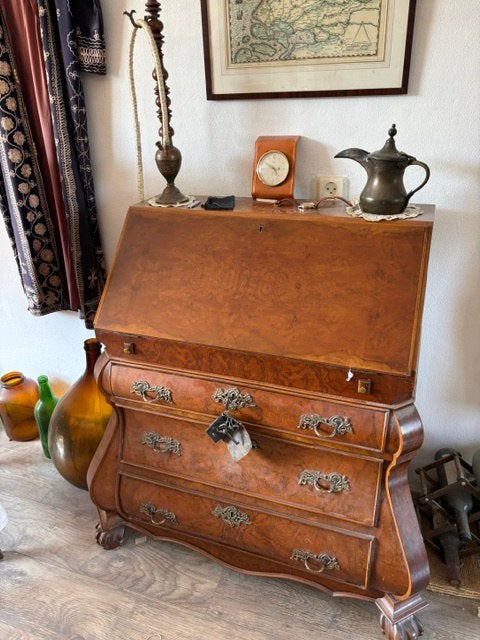Mooie, complete secretaire, Ophalen, Gebruikt, Antiek