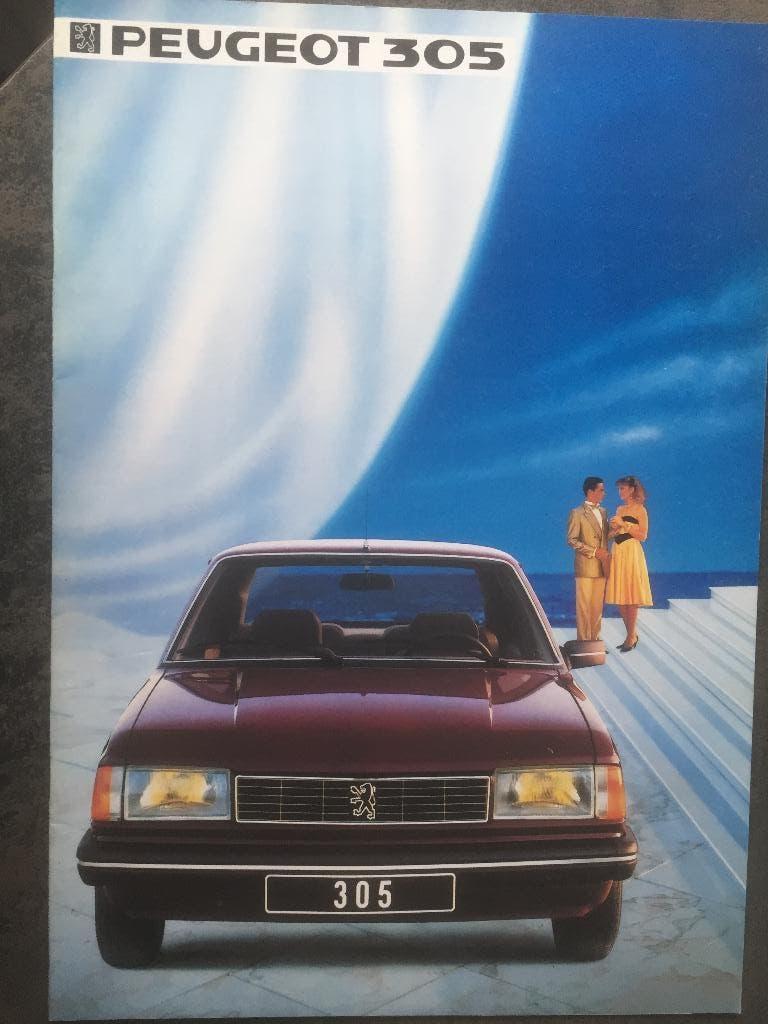 Folder van Peugeot 305, 1984, Ophalen of Verzenden, Nieuw, Peugeot