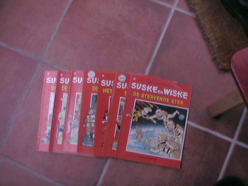 suske en wiske nr 210 de jolige joffer eerste druk uit 1987, Eén stripboek, Ophalen of Verzenden, Zo goed als nieuw