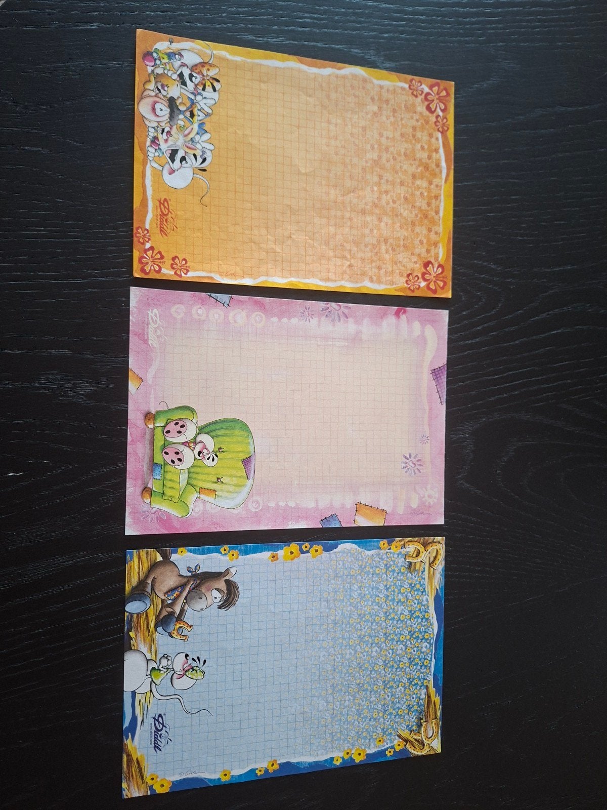 Diddl  verzameling a5 formaat, Ophalen of Verzenden, Diddl, Gebruikt, Papier, Kaart of Schrift