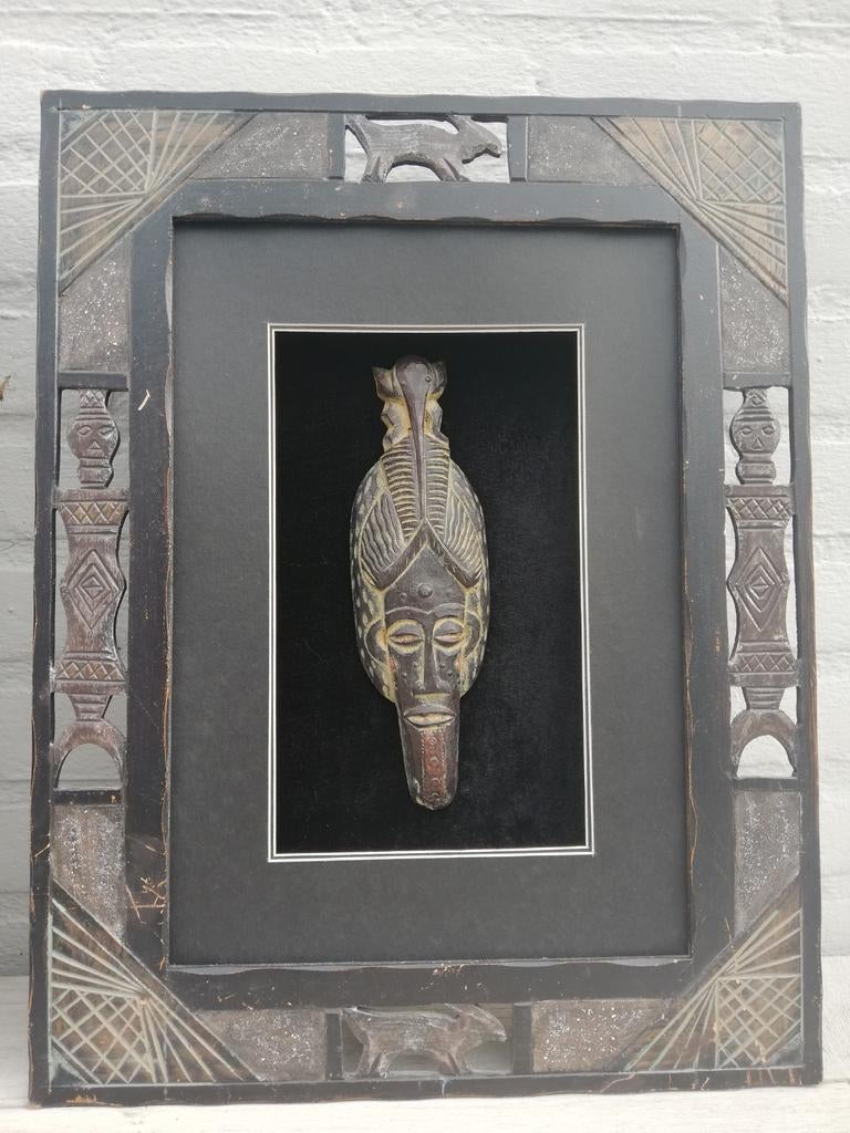 2 Afrikaanse maskers, Ophalen of Verzenden