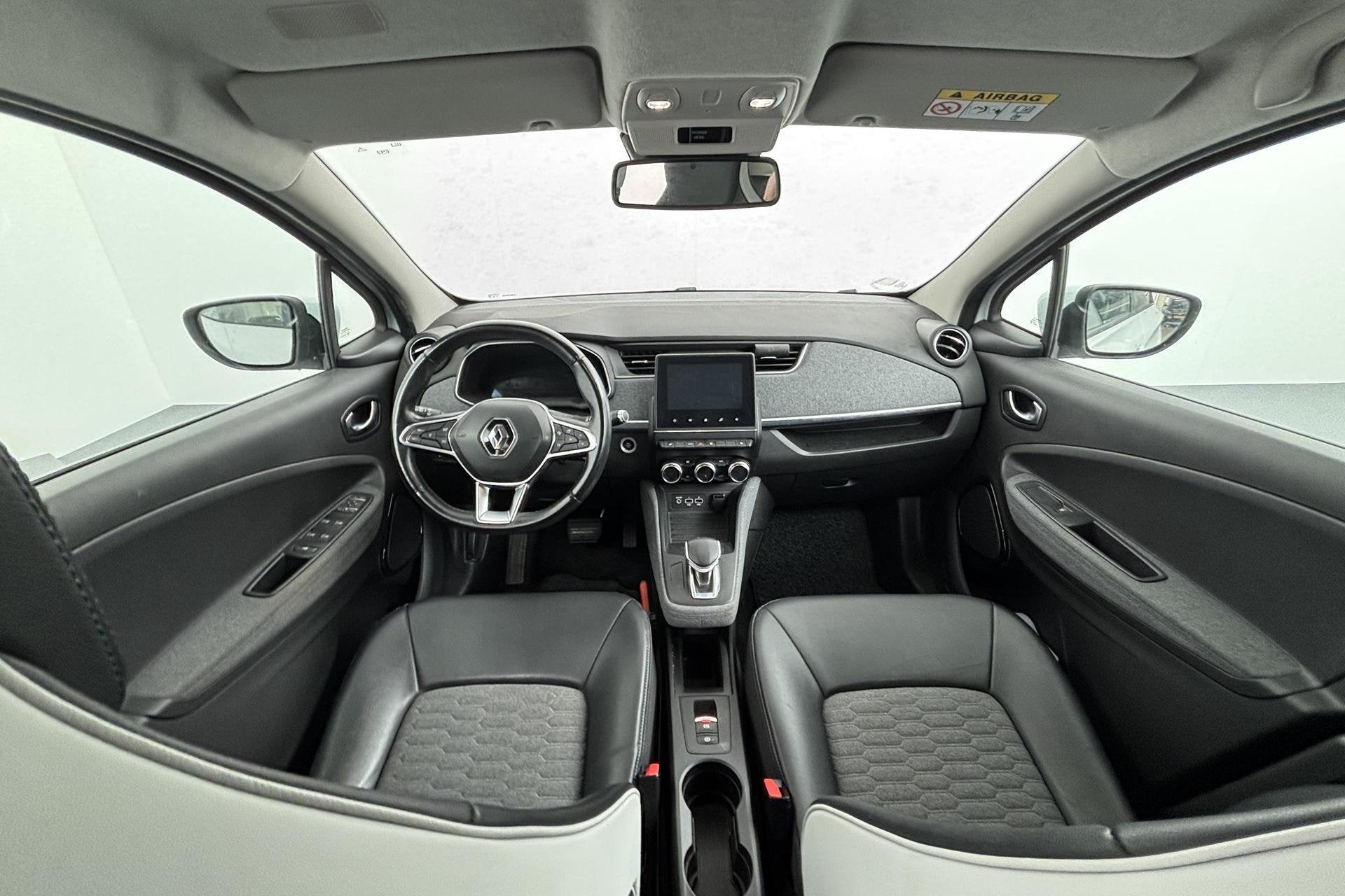Renault ZOE R135 Intens 52 kWh Stil, krachtig en boordevol c, Auto's, 136 pk, Gebruikt, Wit, Origineel Nederlands