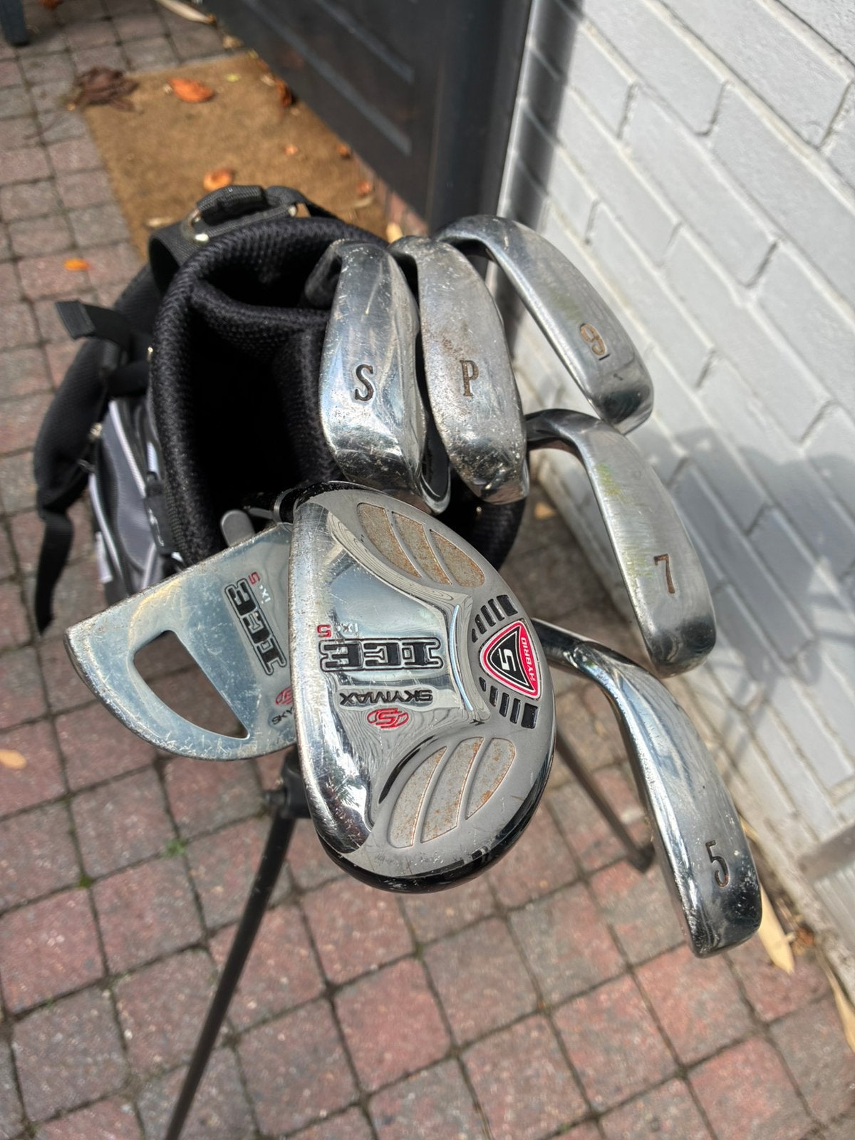 Skymax halve golfset met standbag, Ophalen, Zo goed als nieuw, Set