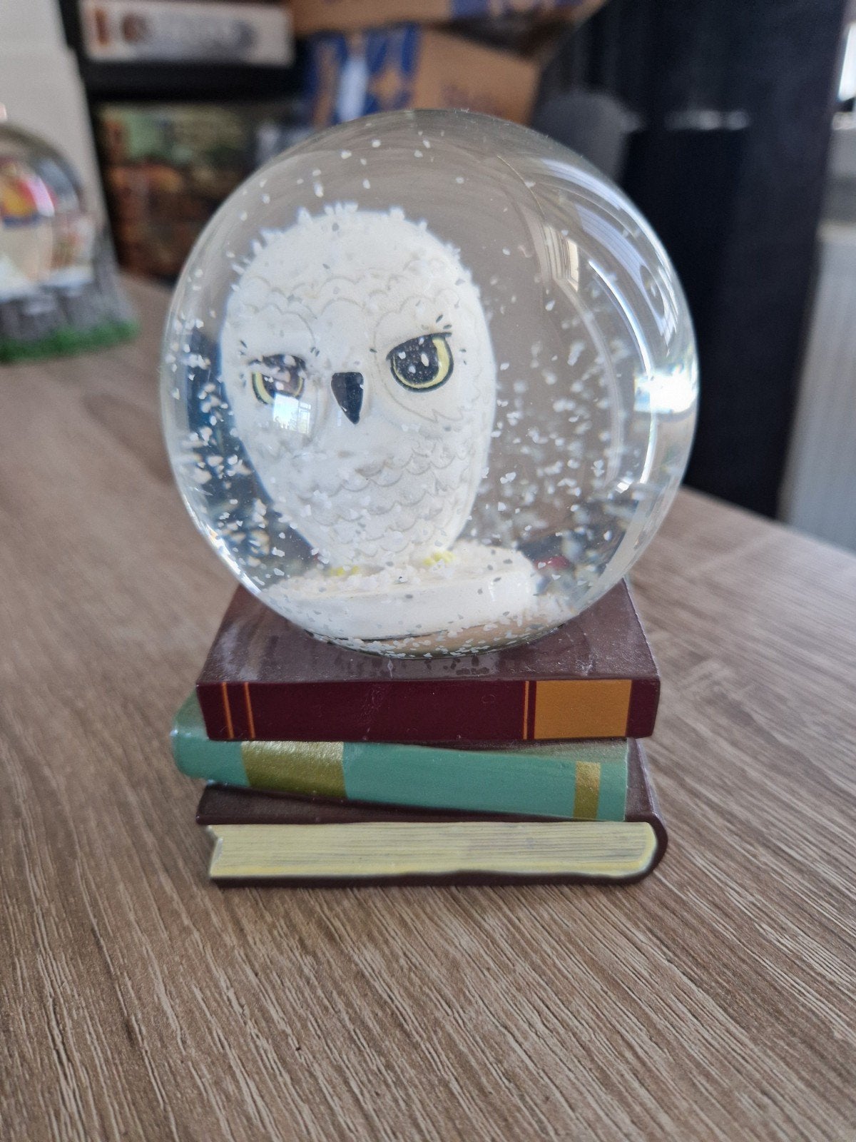 Harry Potter Hedwig schudbol, Ophalen, Zo goed als nieuw, Actiefiguurtje