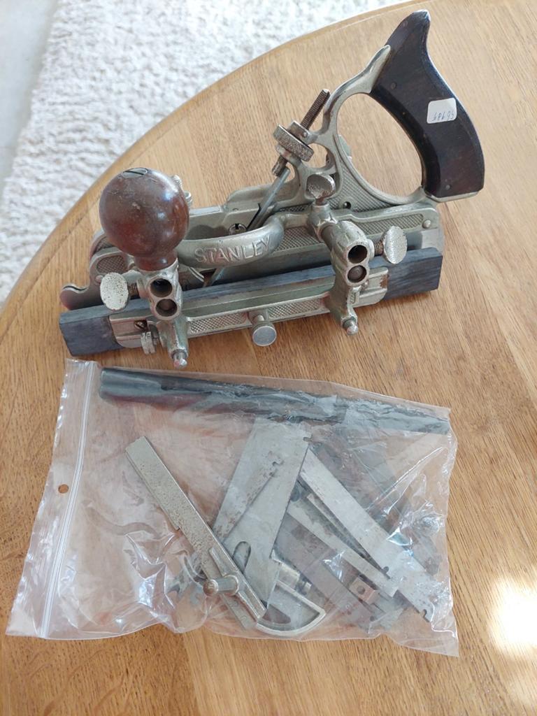 Vintage Stanley 45 Combinatieschaaf - met accessoires, Ophalen of Verzenden, Gebruikt