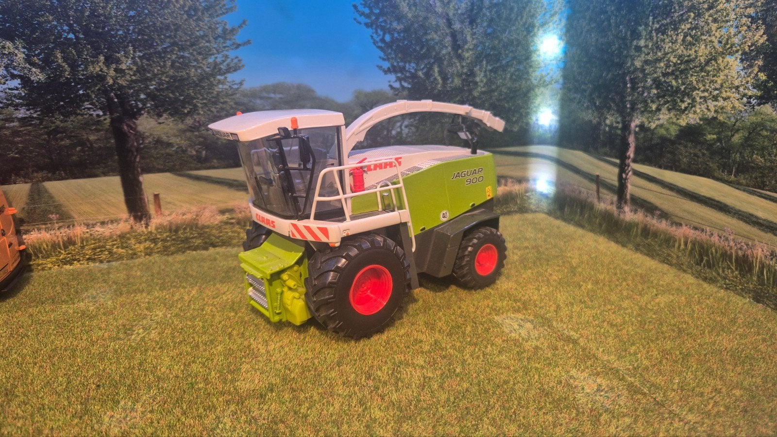 claas jaguar 900 1:32, Ophalen of Verzenden, Zo goed als nieuw, Tractor of Landbouw, Overige merken