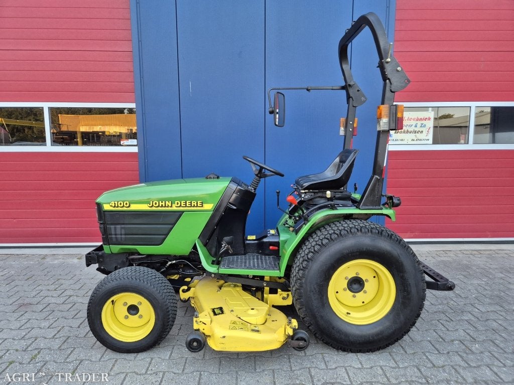 JOHN DEERE 4100 HST COMPACTTRACTOR 4WD MAAIDEK PRIJS MARGE, John Deere, -, Niet opgegeven, Ophalen of Verzenden