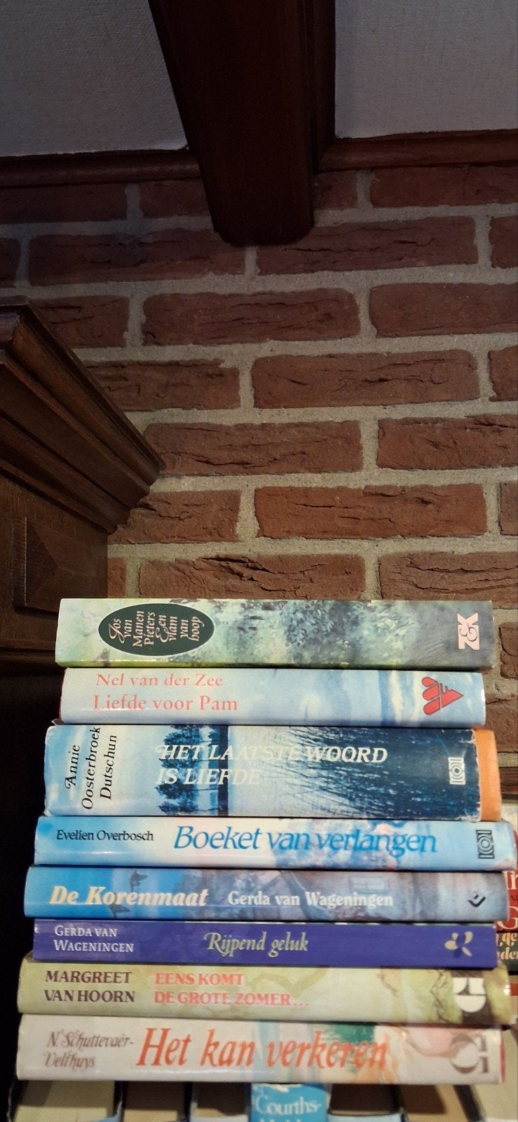 stapel van 8 streekromans samen 10.-, Boeken, Romans, Gelezen, Nederland, Ophalen of Verzenden