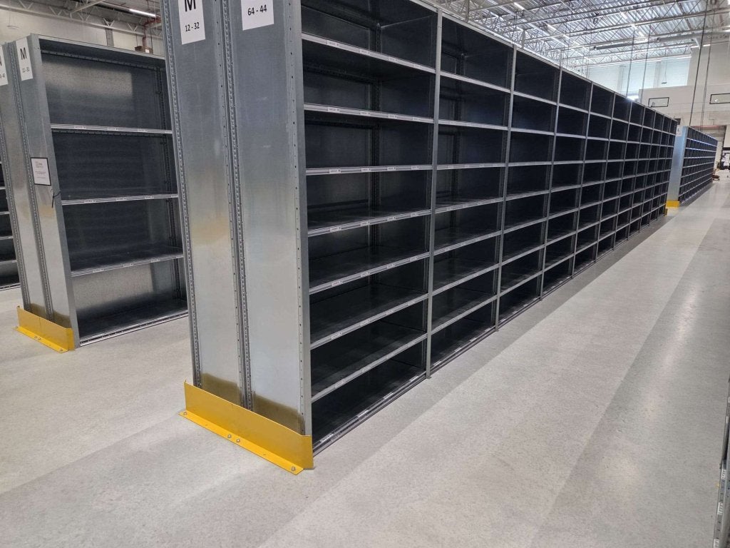 1.000m Dexion legbordstelling magazijnstelling va €54 ex pm, Niet ingevuld, Gebruikt, Niet ingevuld, Niet ingevuld