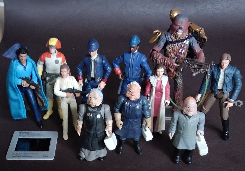 Star Wars Bespin diorama Ugnaught Guard cloud car pilot C3PO, Ophalen of Verzenden, Zo goed als nieuw, Actiefiguurtje