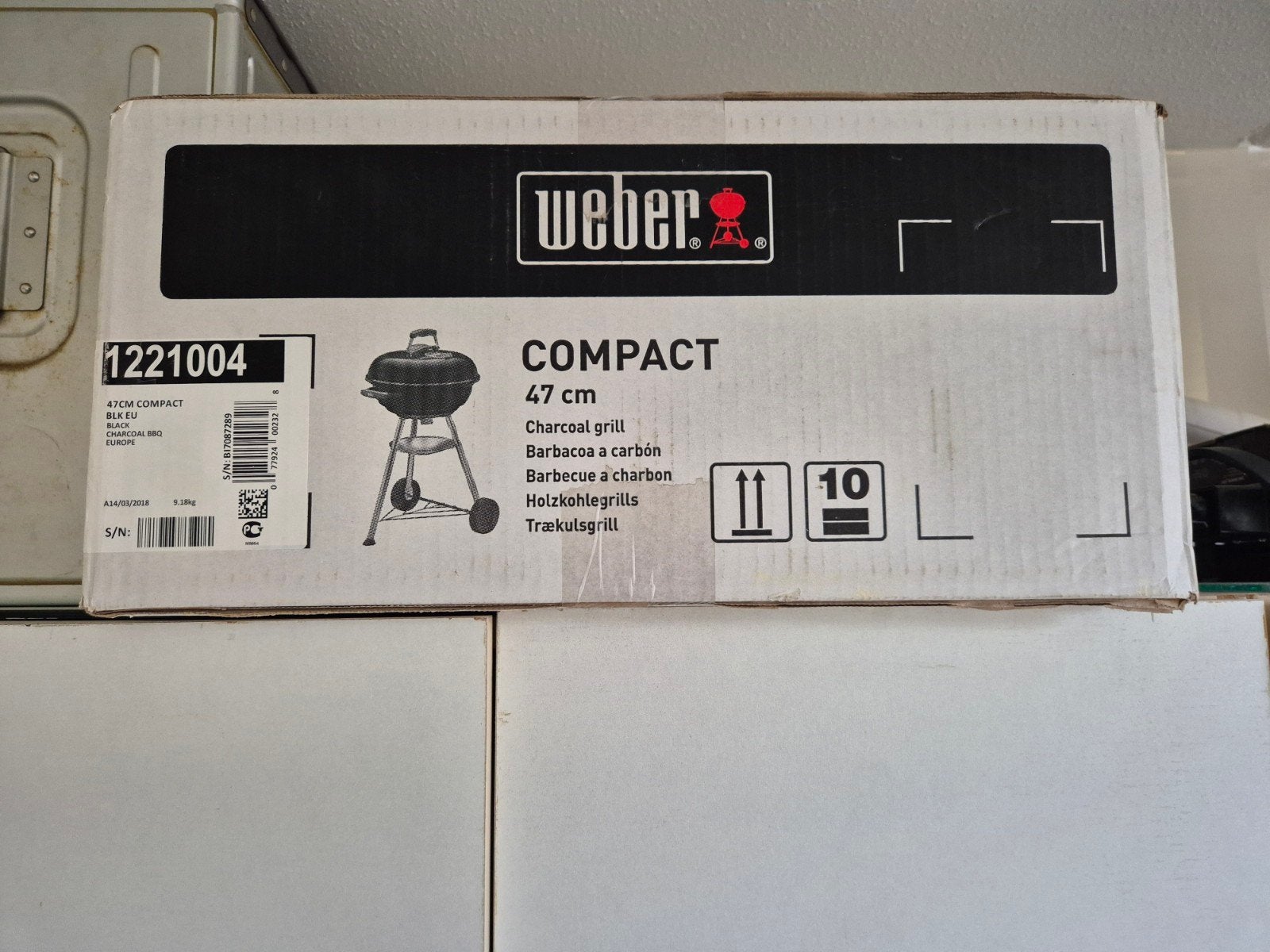 Weber barbecue.  Nieuwe in doos. 47 cm, Ophalen