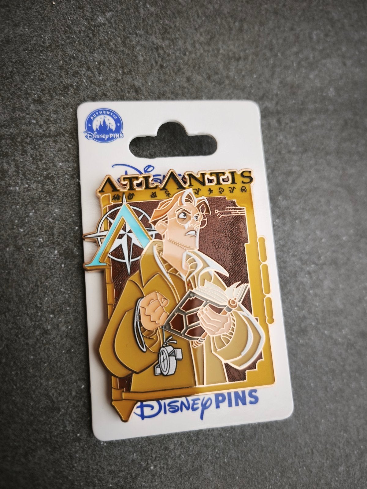 Atlantis the lost empire 25th anniversary milo Disney pin, Ophalen of Verzenden, Overige figuren, Nieuw
