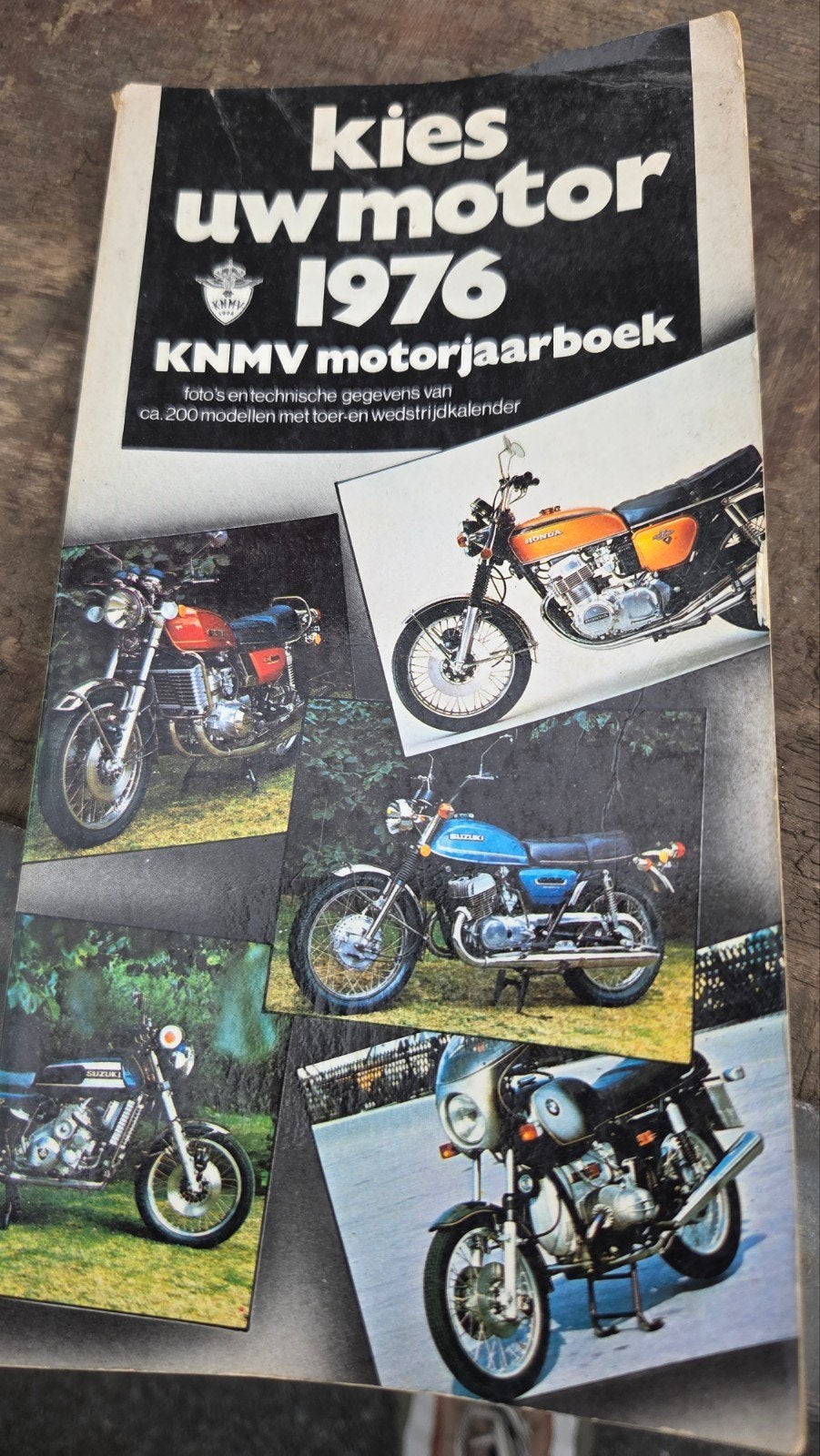 Kies Uw Motor 1976 KNMV Motorjaarboek - Klassieke Motoren, Ophalen of Verzenden, Gelezen, KNMV / Elsevier, Algemeen