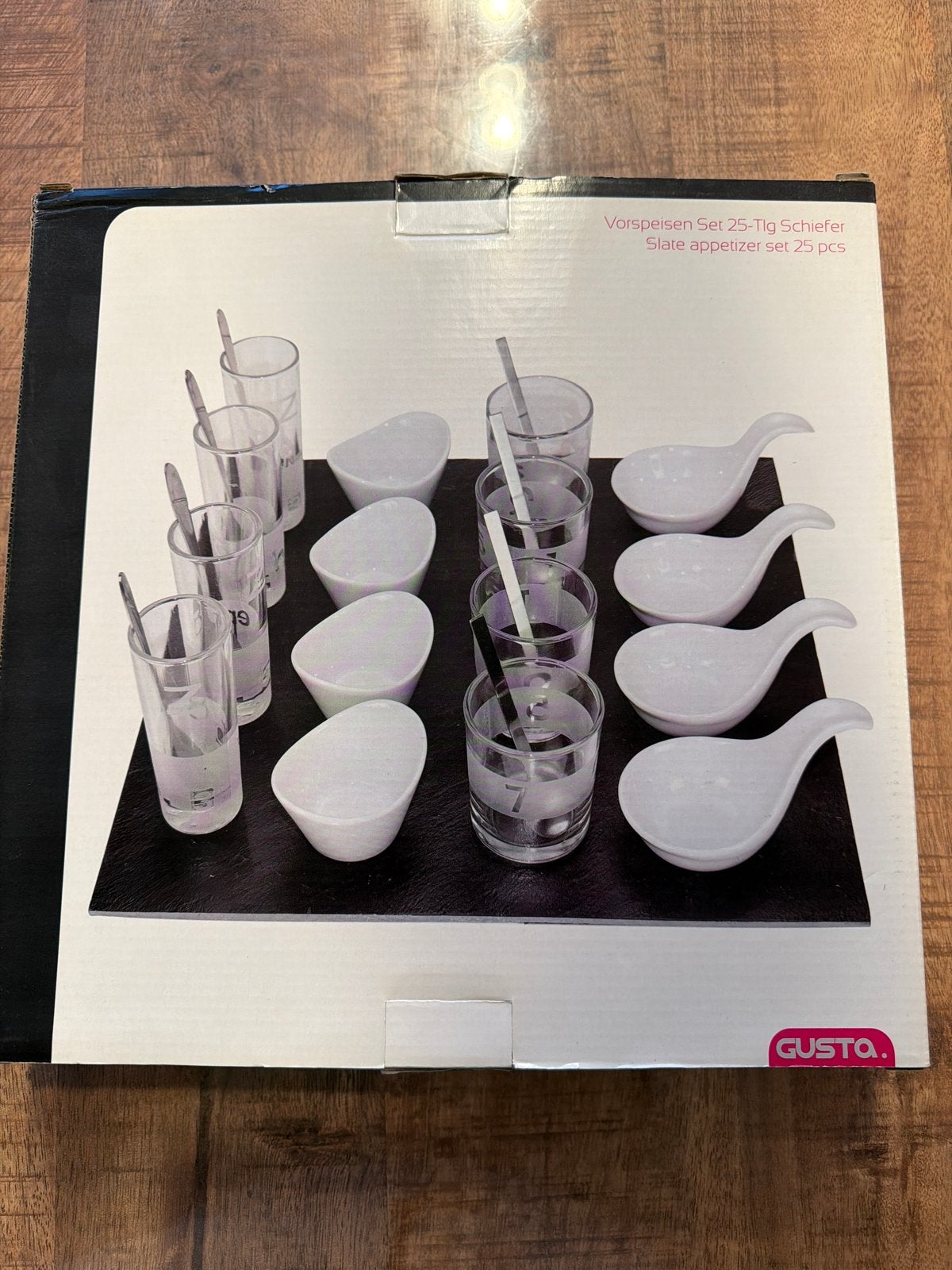 Nieuw 25-delig Tapas Set - Gusto, Ophalen, Overige merken, Keramiek, Nieuw
