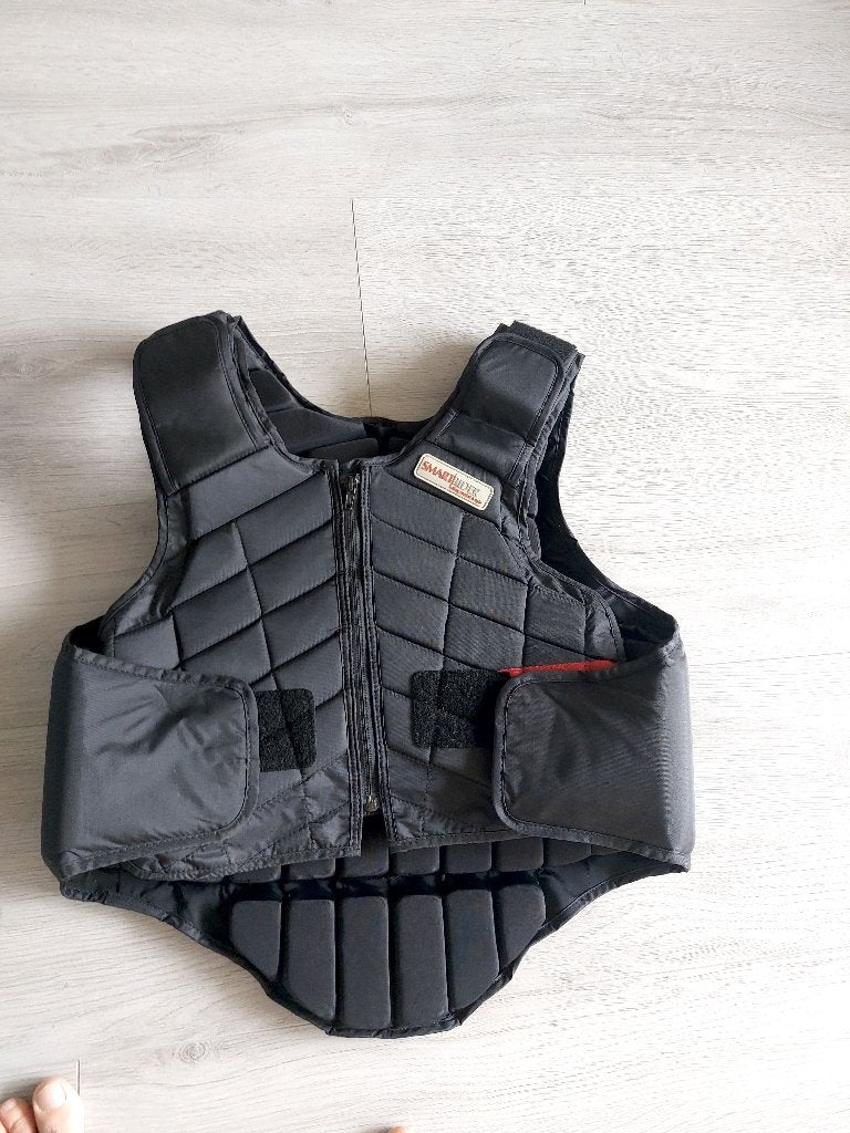Paardrijden SmartRider verstelbare bodyprotector - comfort, L, Dames, Ophalen of Verzenden, Zwart