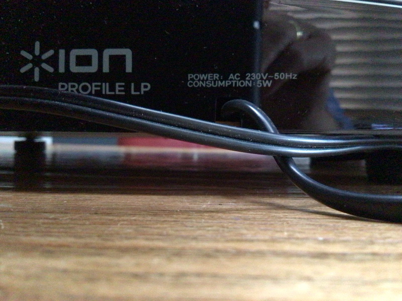 ION  PROFILE platenspeler USB, Ophalen, Zo goed als nieuw, Overige merken