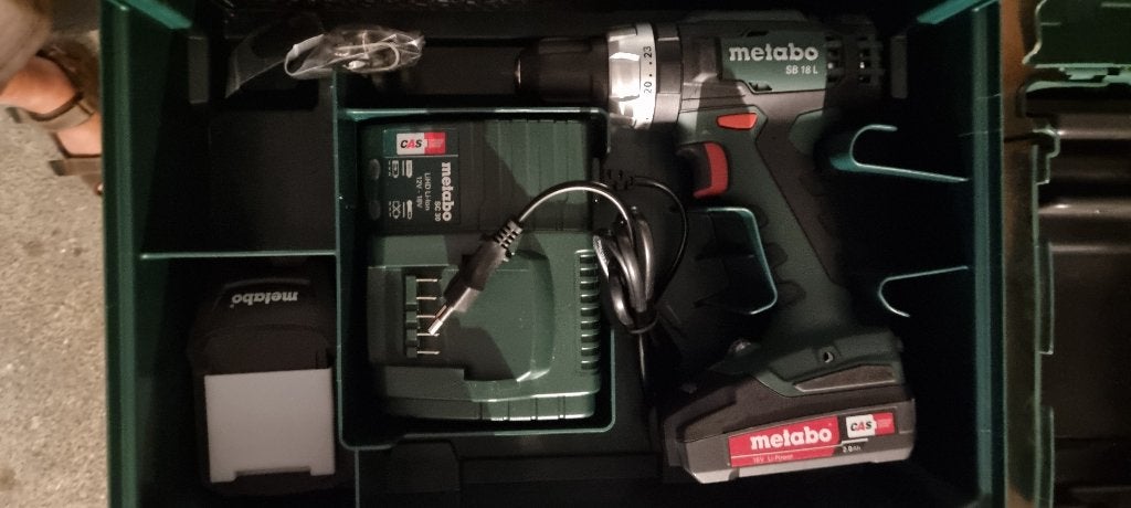 metabo MetaBOX Accu-slagboorschroevendraaier SB 18 L, Ophalen of Verzenden, Nieuw, Boormachine, Klopboormechanisme