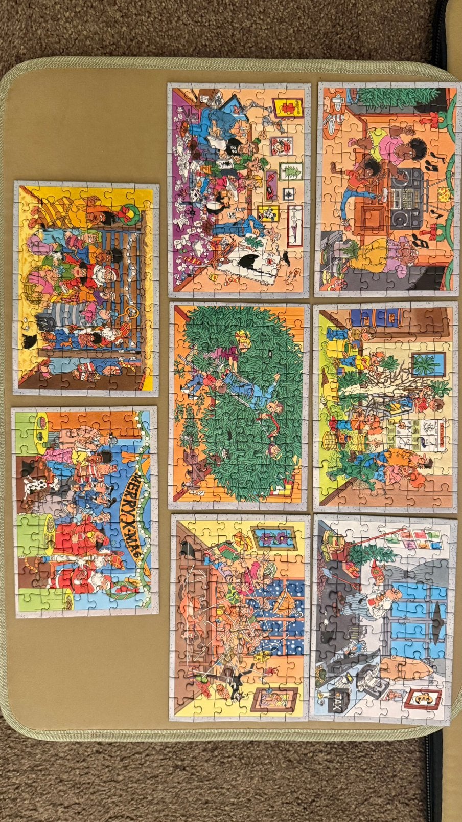 Foto 8 van Jan van Haasteren adventkalender puzzel 24 st