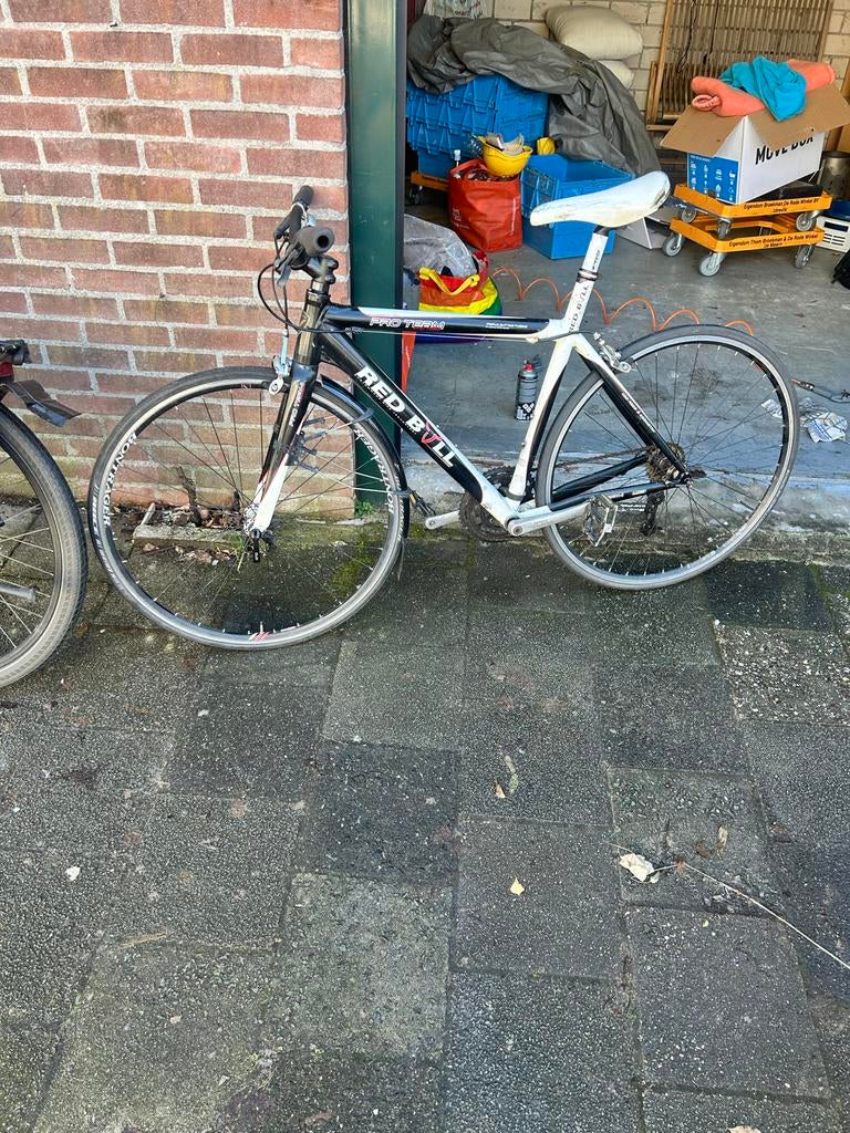 Red Bull Racefiets met MTB Stuur, 28 inch, Gebruikt, Heren, Aluminium