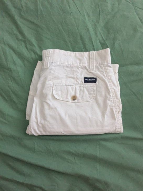 Witte McGregor korte broek - Maat 50, Wit, Ophalen of Verzenden, Zo goed als nieuw, McGregor