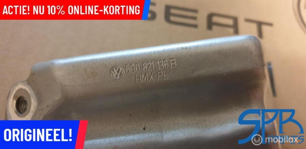 GOLF 7 Rechts LA7W STEUN SCHERM SCHERMSTEUN 5G0821136B GRIJS, Auto-onderdelen, Volkswagen, Nieuw, Ophalen of Verzenden, Volkswagen