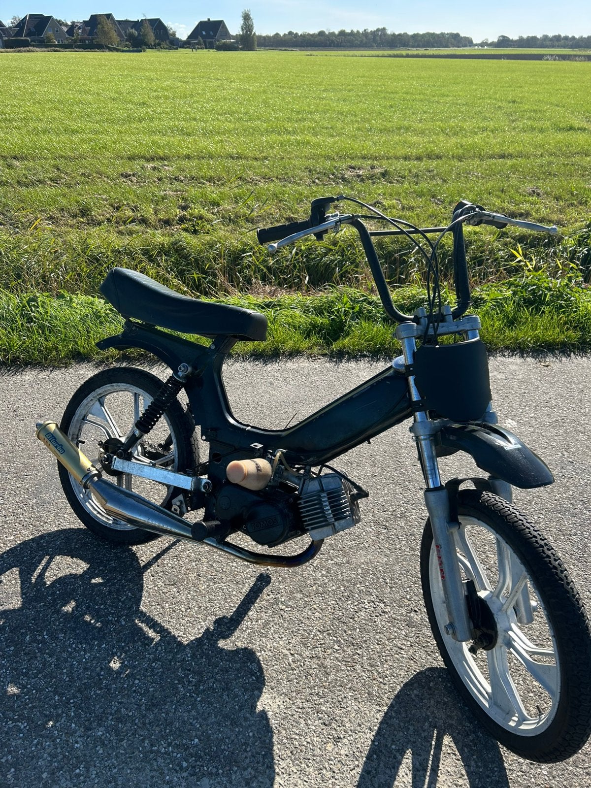 Crosstomos 65cc, Ophalen, Zo goed als nieuw, 2 versnellingen, 65 cc
