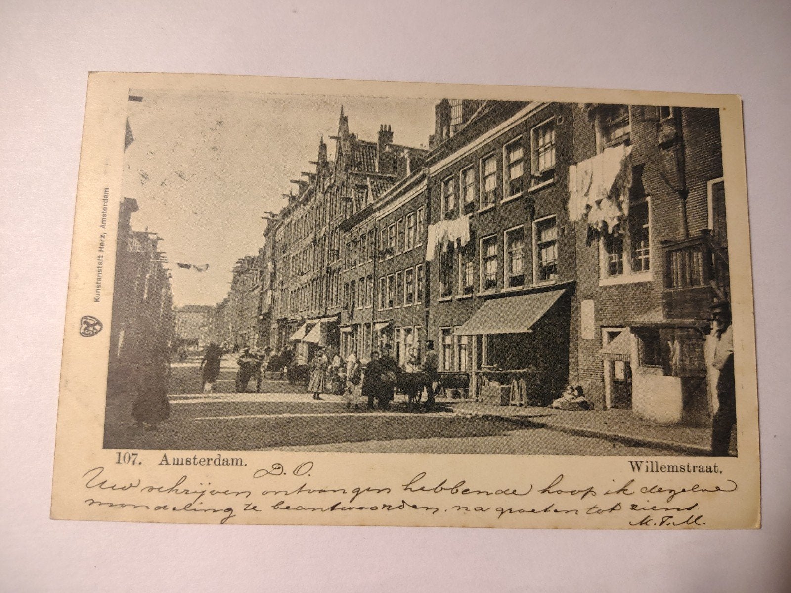 Amsterdam Willemstraat., Ophalen of Verzenden, Noord-Holland