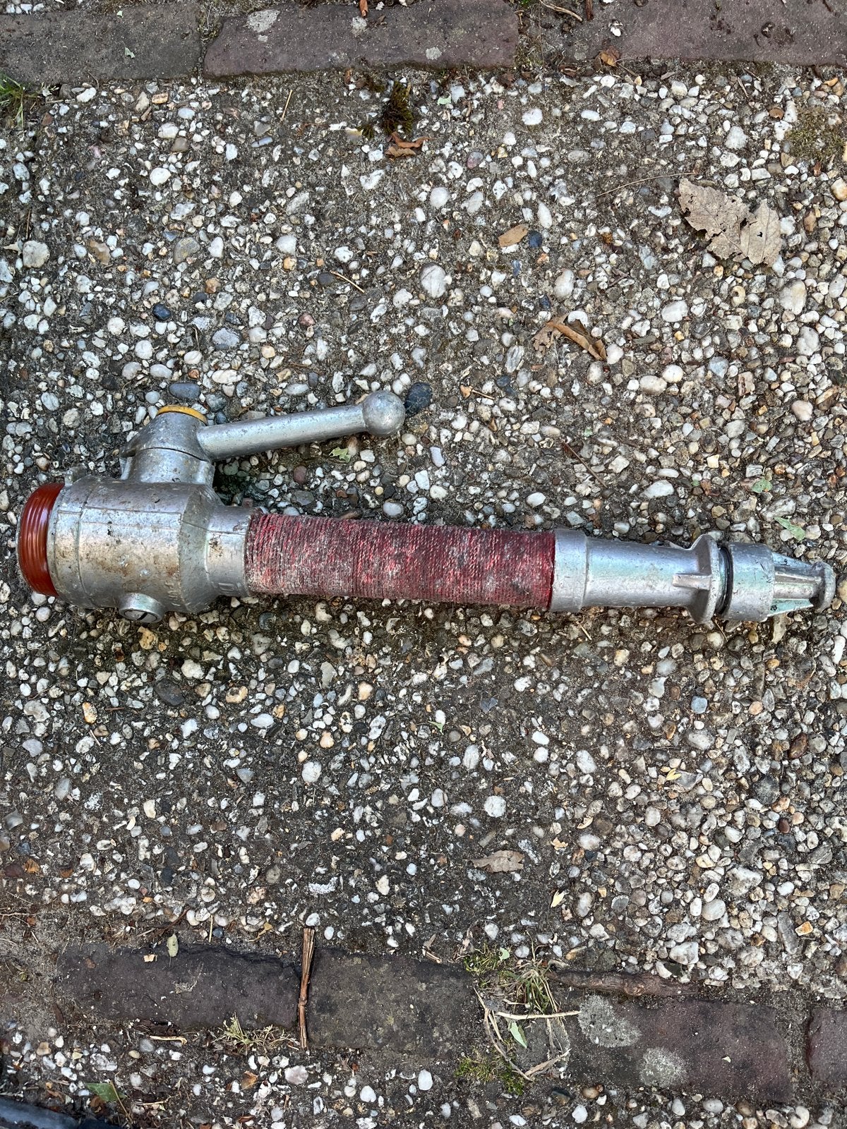 Vintage Brandweer Straalpijp - Decoratie/Verzamelaar, Ophalen, Gebruikt
