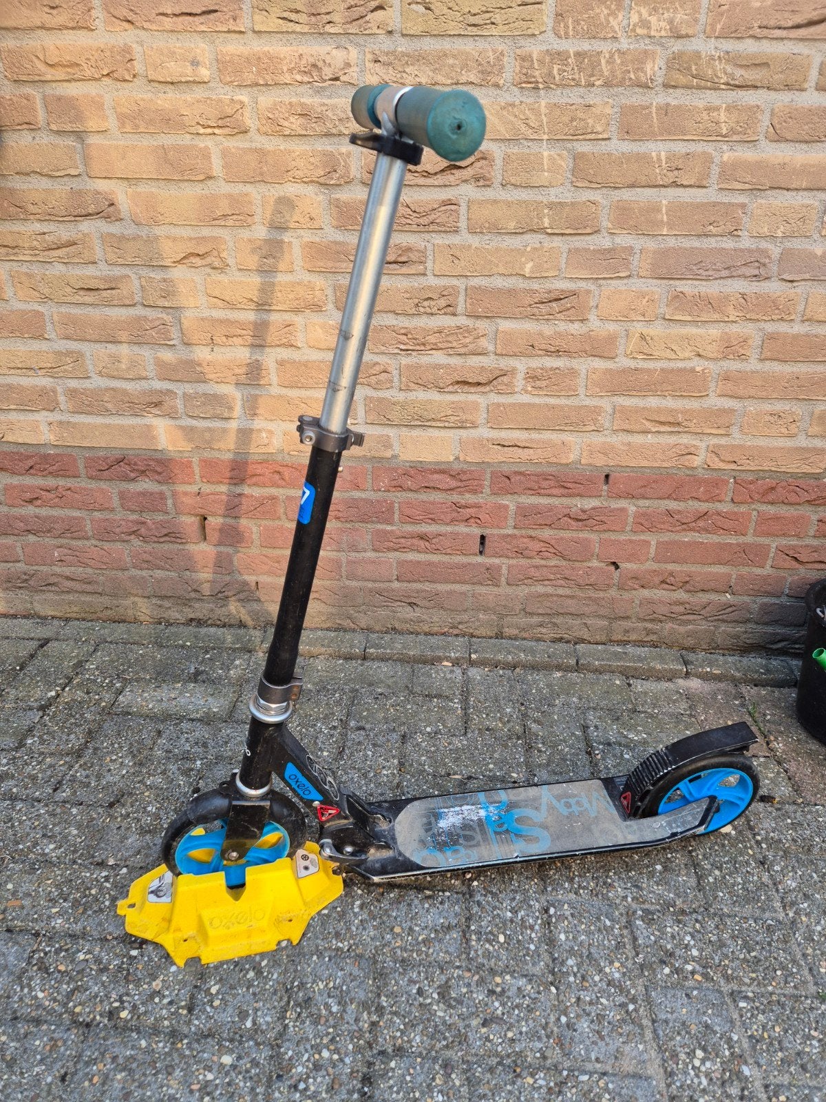Gebruikte Oxelo Mid 7 step. Incl standaard, Ophalen of Verzenden, Gebruikt, Gewone step, Oxelo