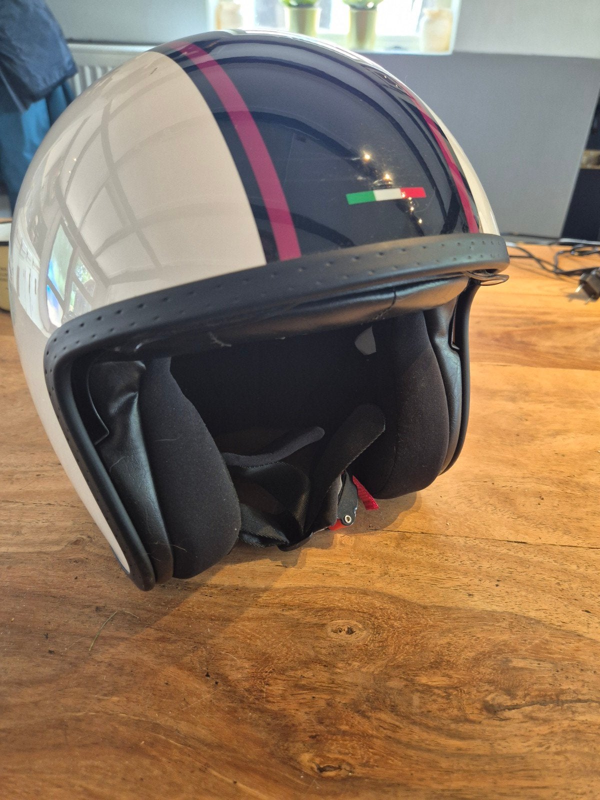Scooter/ brommer helm, maat 55-56., Ophalen of Verzenden, Zo goed als nieuw