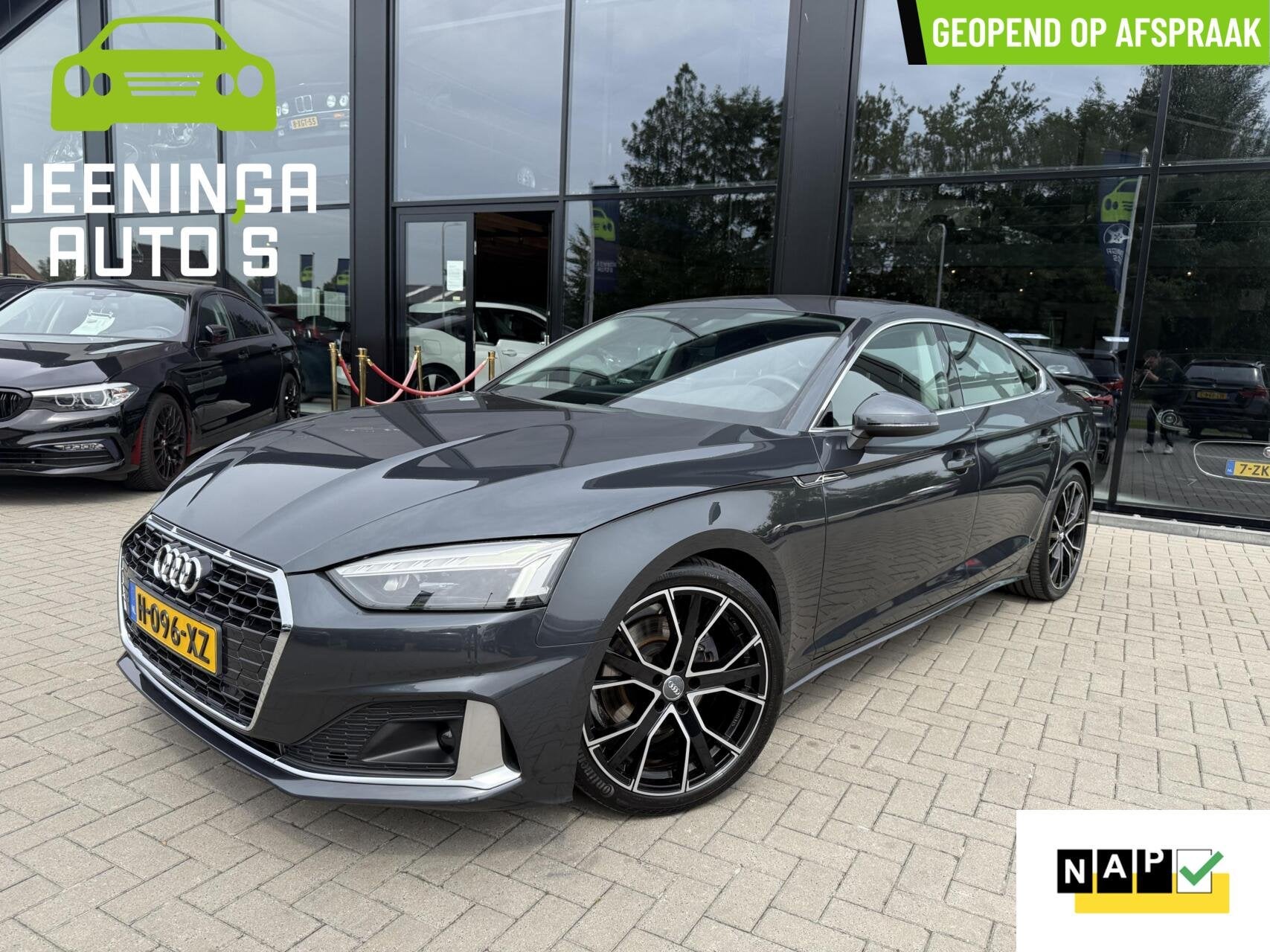 Audi A5 Sportback 40 TFSI Launch edition Sport|Navi|ElekTrek, Auto's, Stof, 1984 cc, 1465 kg, Origineel Nederlands