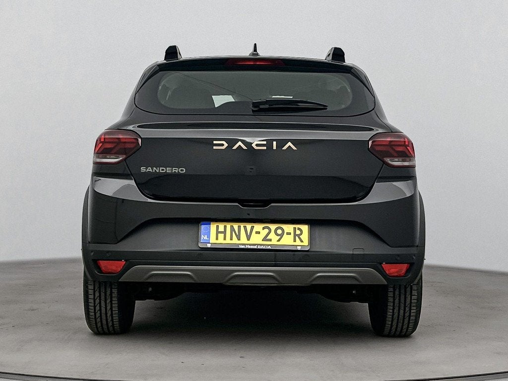 Dacia Sandero Stepway 1.1 TCe Extreme 110PK | Navigatie | Ac, Auto's, Dacia, Stof, Gebruikt, Euro 6, Zwart