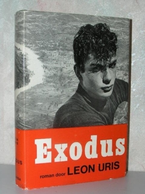 Leon Uris - Exodus (gebonden met omslag oude stijl), Ophalen of Verzenden, Zo goed als nieuw