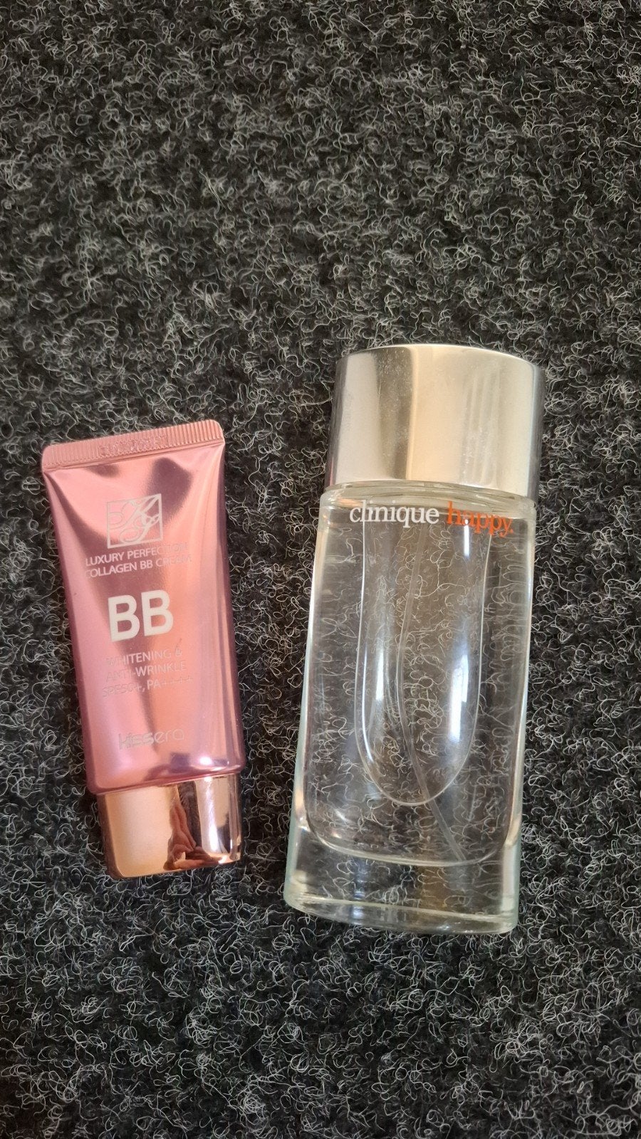 luchtje clinique en bb cream, Ophalen