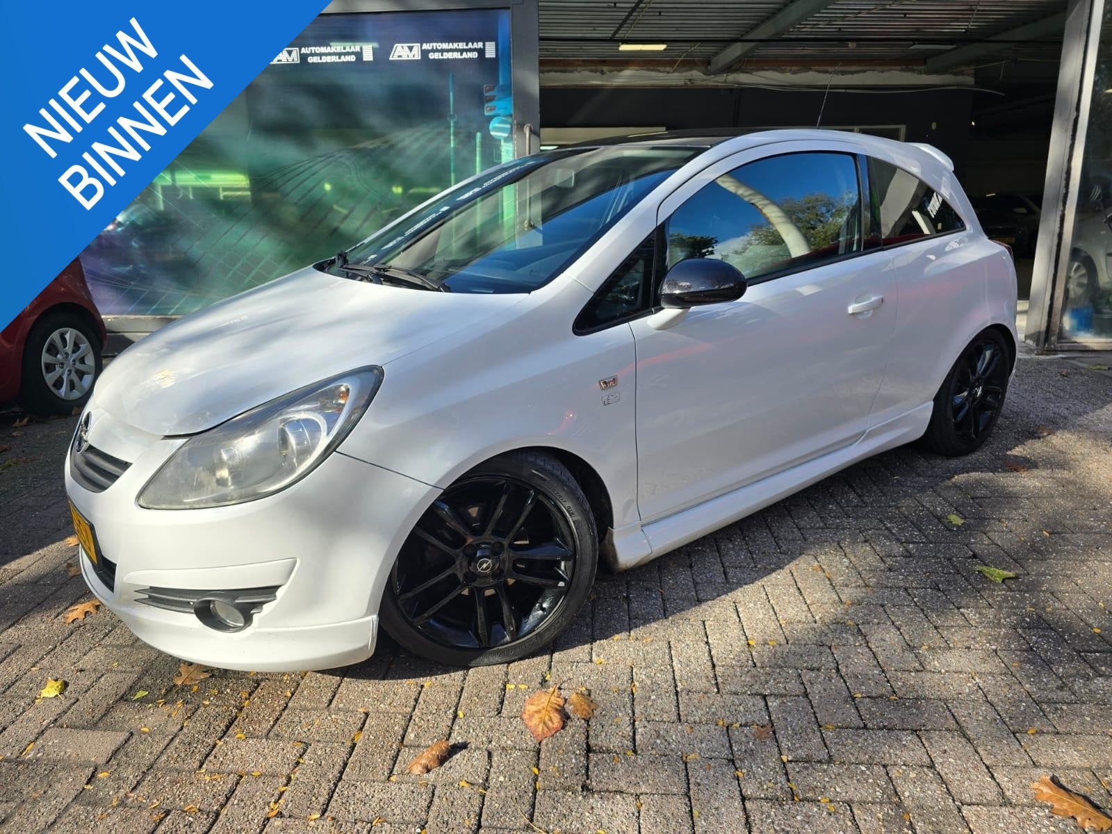 Opel Corsa 1.4-16V White Edition | NIEUWE APK | ANDROID | AI, Dealer onderhouden, Stof, Gebruikt, 4 cilinders