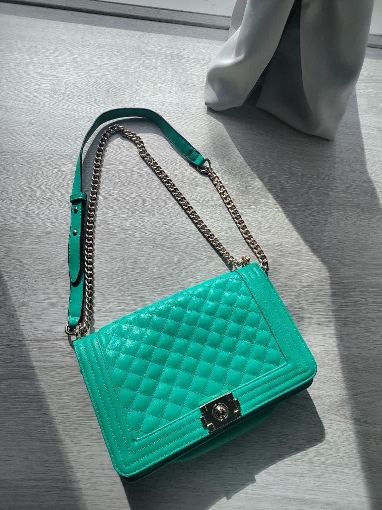 Bag shoulder green, Ophalen of Verzenden, Groen, Schoudertasje
