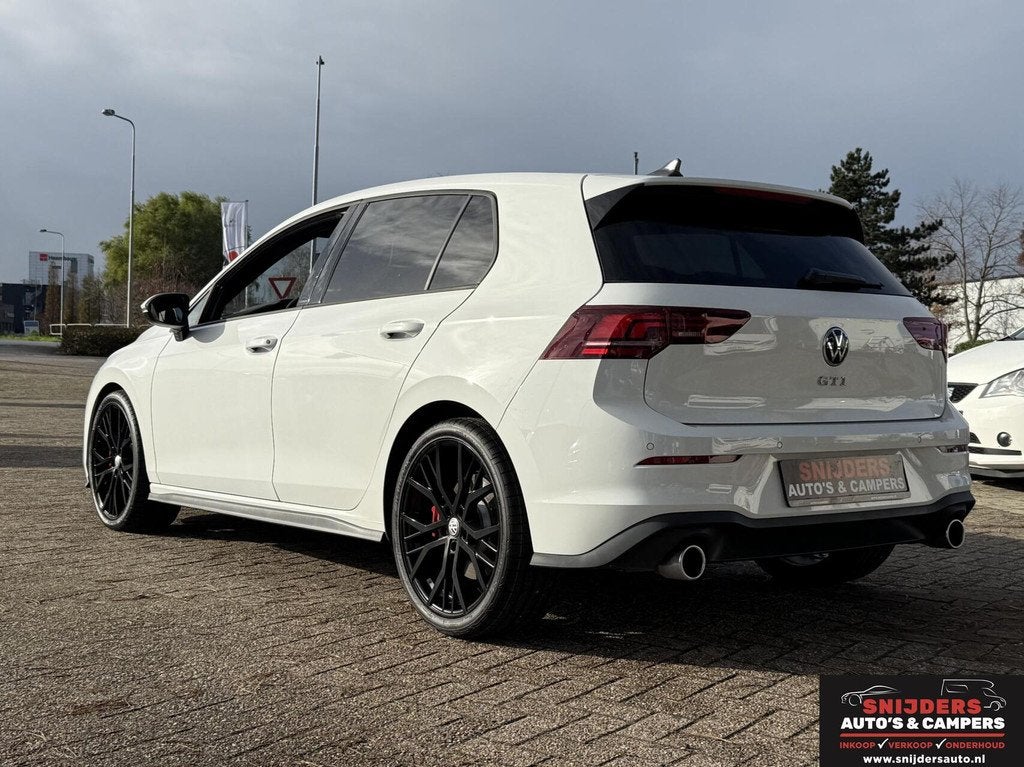 Volkswagen Golf 2.0 TSI GTI 8.5 panodak 12-2024 maar 4325 km, Auto's, Volkswagen, Gebruikt, 4 cilinders, Wit, 14 km/l