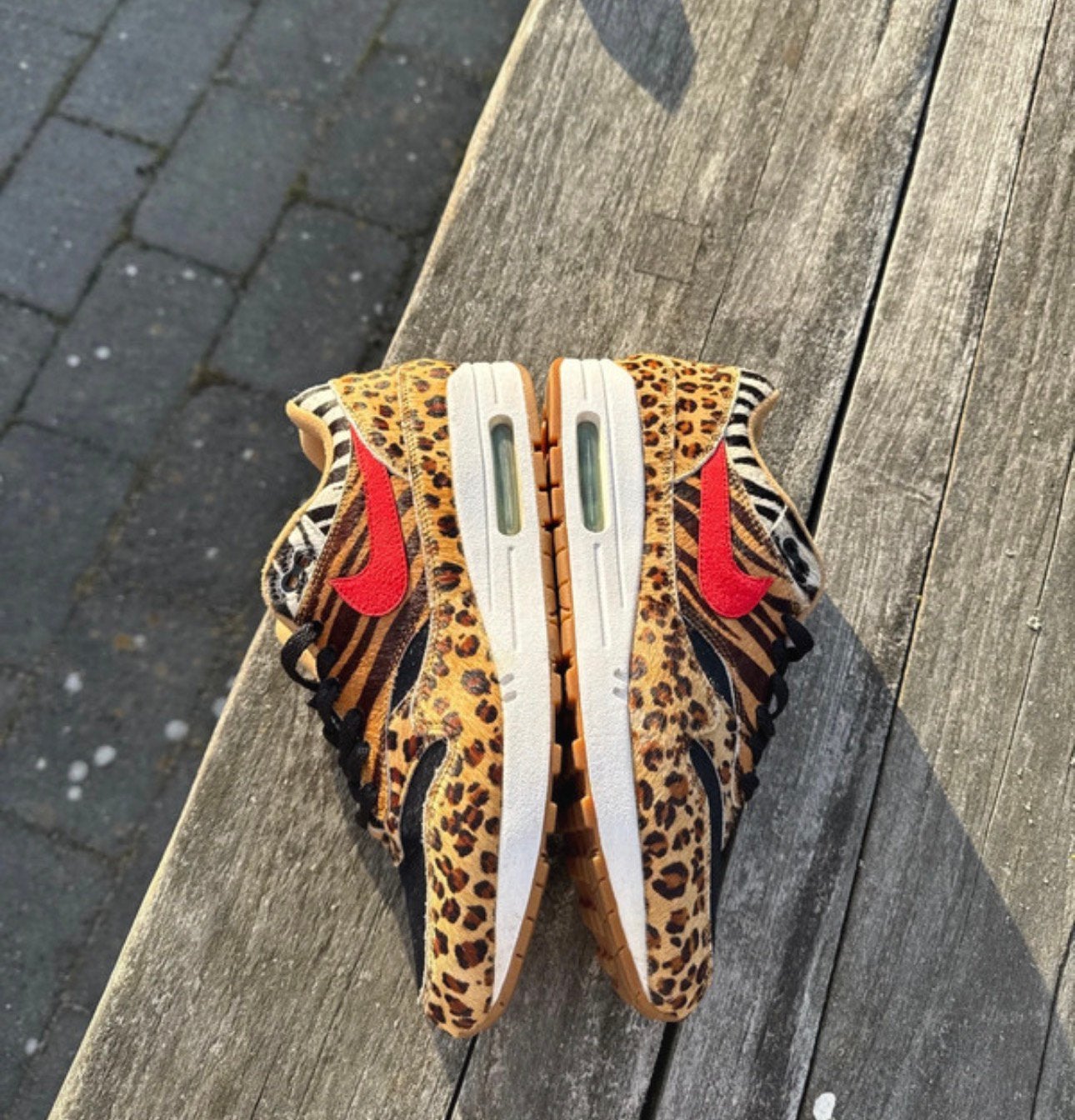 Nike Air Max 1 Animal 43 Eu, Kleding | Heren, Schoenen, Overige kleuren, Ophalen of Verzenden, Sneakers of Gympen, Zo goed als nieuw