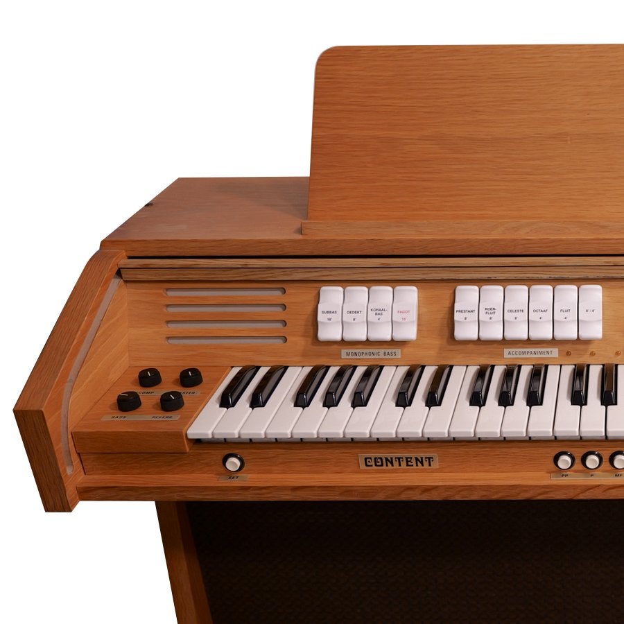Content D900 Occasion Orgel Blank Eiken, Gebruikt, Verzenden, 1 klavier, 3364AE