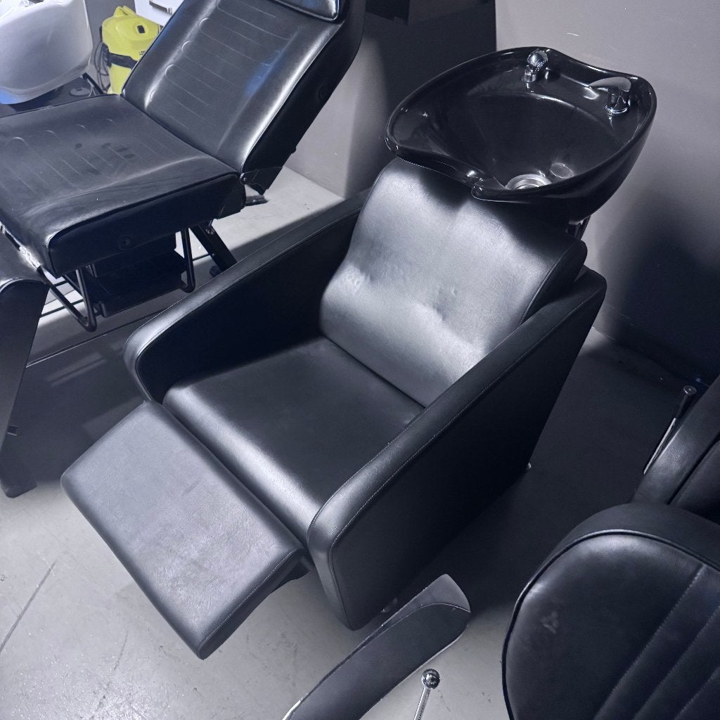 wasunit kapper kapsalon washingunit haren wassen wasbak, Huis en Inrichting, Stoelen, Zo goed als nieuw, Twee, Overige materialen