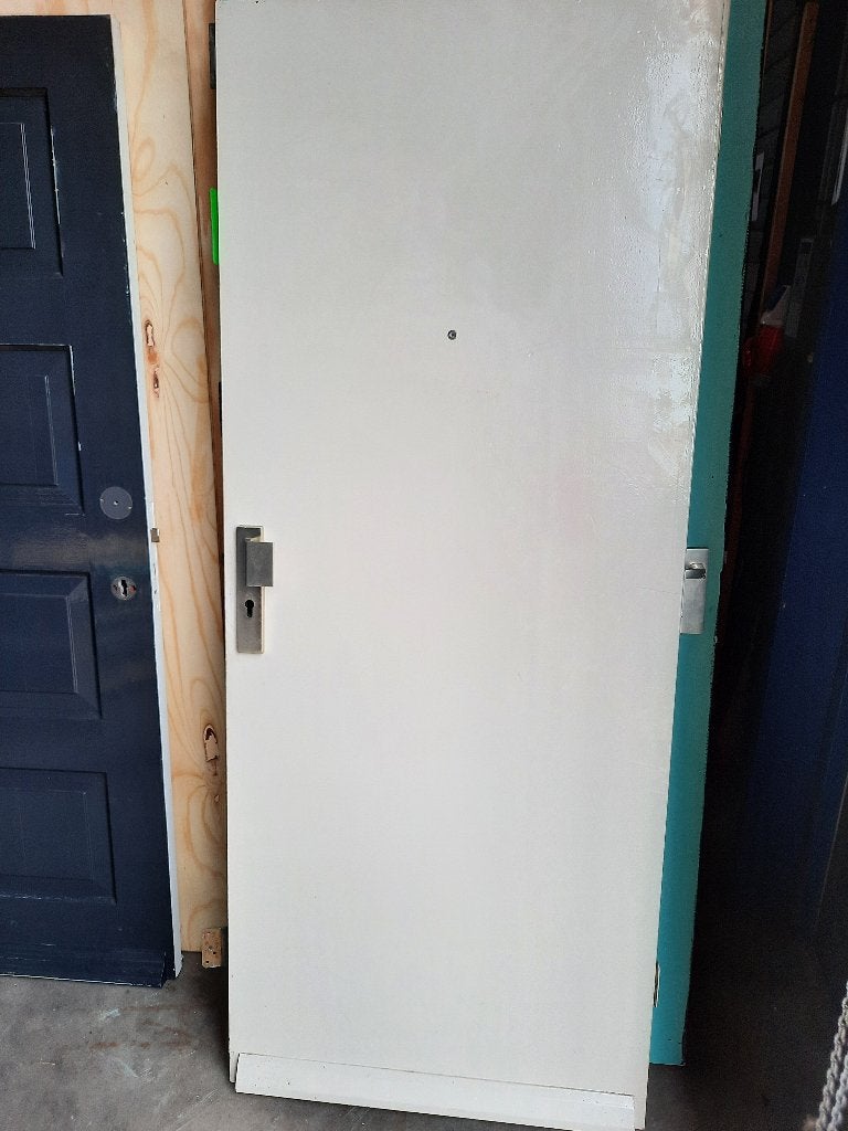 Deur voordeur multiplex portaal deur ( 373 ), Ophalen, Gebruikt, 120 cm of meer, Buitendeur