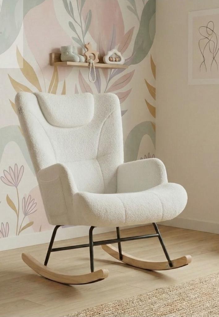 Schommelstoel, NIEUW, Huis en Inrichting, Fauteuils, Ophalen, Nieuw, 75 tot 100 cm, Stof