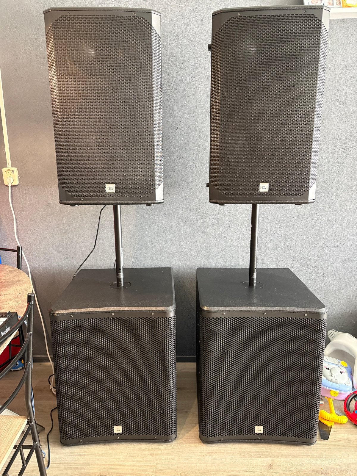 Speaker te huur, Ophalen of Verzenden, Zo goed als nieuw, Subwoofer, Overige merken